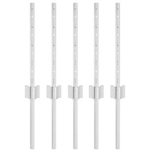 vidaXL Aitalatu 5 pcs Hopea 40 cm Ter&auml;s