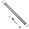 vidaXL LED-akvaariovalo 120-130 cm alumiini IP67