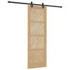 vidaXL Liukuovi ORKDAL 73,5 x 211 cm T&auml;ysi m&auml;nty Luonnollinen