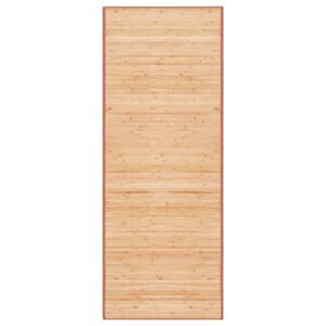 vidaXL Matto bambu 80x200 cm ruskea