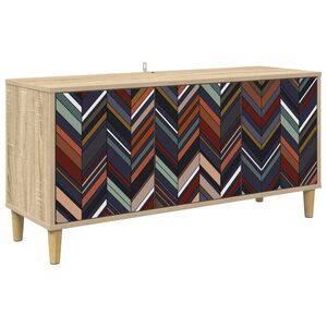 vidaXL TV-kaappi OMMEN 102 x 33 x 50 cm Sonoma Tekninen puu