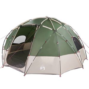 vidaXL Kupoliteltta katolla Vihre&auml; 475 x 475 x 235 cm taffeta