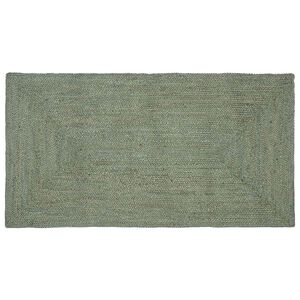 vidaXL Alue Matto Oliivinvihre&auml; 100 x 200 cm Juutti