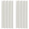 vidaXL Verhosatiini 2 kpl Kerma 245 x 140 cm Polyesteri