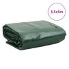 vidaXL Pressu vihre&auml; 3,5x5 m 650 g/m&sup2;