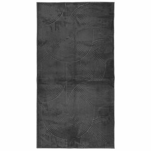 vidaXL Matto IZA lyhytnukkainen Skandinaavinen 80x150 cm antrasiitti