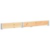 vidaXL Kuormalavan reunus 100x150 cm täysi mänty