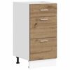 vidaXL Alakaappi "Lyon" Artisan Oak 40x46x81,5 cm tekninen puu