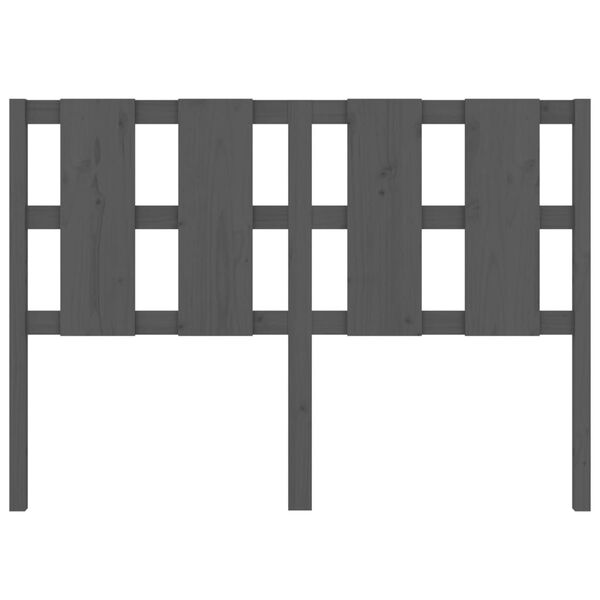 vidaXL S&auml;ngynp&auml;&auml;ty harmaa 145,5x4x100 cm t&auml;ysi m&auml;nty