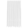 vidaXL Verkkoverho verhoilla Valkoinen 240 x 200 cm Polyesteri