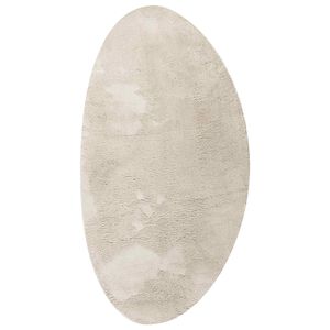 vidaXL Matto HUARTE Beige 100 x 200 cm Polyesteri