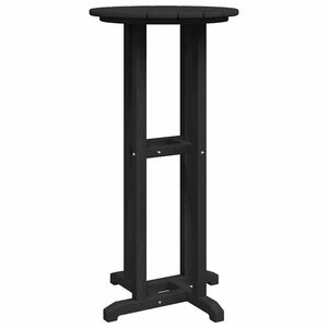 vidaXL Baarip&ouml;yt&auml; Musta 55 x 55 x 107 cm Polyeteeni