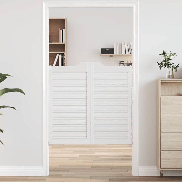 vidaXL K&auml;&auml;nt&ouml;ovet S&auml;leikk&ouml; Design 1-Pari Valkoinen 100x100 cm