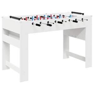 vidaXL P&ouml;yt&auml;futisp&ouml;yt&auml; Valkoinen 125 x 60,5 x 80 cm Tekninen puu