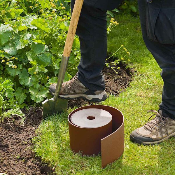 Nature Puutarhareunus 0,15x10 m terrakotta