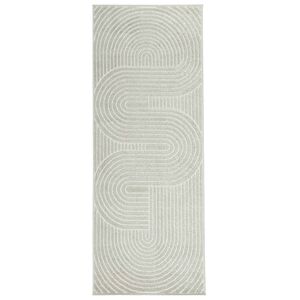 vidaXL Sis&auml;- ja ulkorug PALMERAS Vihre&auml; 80 x 150 cm Polyesteri