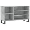 vidaXL Kenk&auml;kaappi betoninharmaa 102x36x60 cm tekninen puu