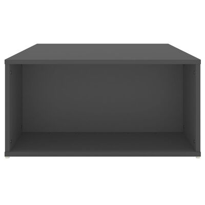 vidaXL Sohvapöytä harmaa 90x67x33 cm lastulevy