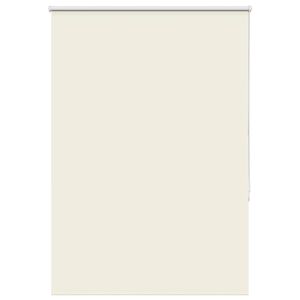 vidaXL Rullaverho luonnonvalkoinen 110x130 cm Kankaan leveys 105,7cm