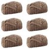vidaXL Heittop&auml;&auml;llys 6 kpl Camel 150 x 130 cm 2.85 kg Fleese