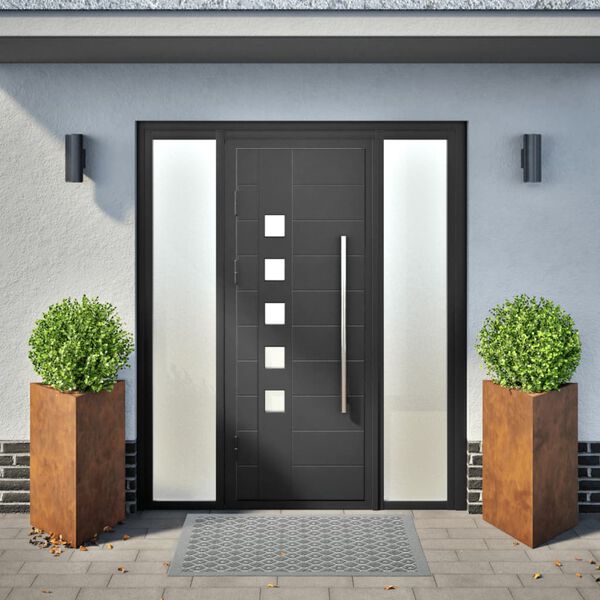 vidaXL Istutuskoneet 2 kpl Kolmiomainen 50x43x75 cm s&auml;&auml;nkest&auml;v&auml; ter&auml;s