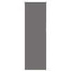 vidaXL Rullaverho Blackout harmaa 55x130 cm Kankaan leveys 50,7 cm