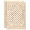 vidaXL Kaapin ovet ristikkomuotoilu 2 kpl 49,5x69 cm t&auml;ysi m&auml;nty