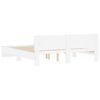 vidaXL S&auml;ngynrunko p&auml;&auml;dyll&auml; valkoinen 180x200 cm