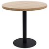 vidaXL Bistrop&ouml;yt&auml; vaaleanruskea 80 cm MDF