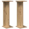 vidaXL Kasviteline 2 kpl Artisaanitammi 25 x 25,5 x 80,5 cm