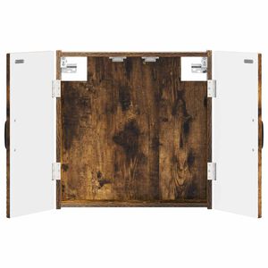 vidaXL Dartboard-kaappi HOORN Savutammi 52,5 x 10,5 x 53,5 cm