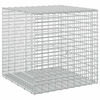 vidaXL Gabioni, jossa 3,5 mm langat ja 5x2,5 cm verkko 50x50x50 cm