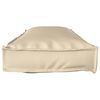 vidaXL Palletin tyynykokoelma 2 pcs Beige 120 x 40 x 8 cm