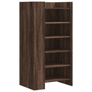 vidaXL Kenk&auml;kaappi ruskea tammi 52x37,5x100 cm tekninen puu