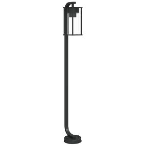 vidaXL Pylv&auml;svalaisin musta 100 cm ruostumaton ter&auml;s