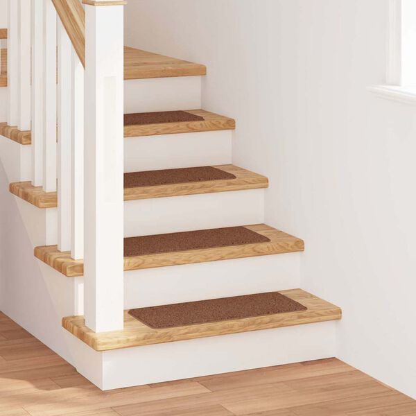 vidaXL Liukumattomat portaamatot 15 pcs Keltainen 60 x 25 cm PP