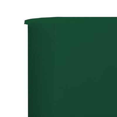 vidaXL Tuulensuojakangas 3 paneelilla 400x160 cm vihreä