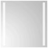 vidaXL Kylpyhuoneen LED-peili 40x40 cm
