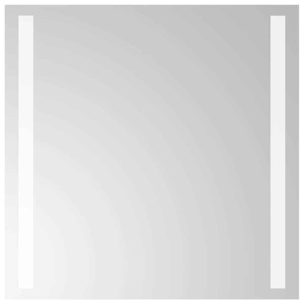 vidaXL Kylpyhuoneen LED-peili 40x40 cm
