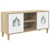vidaXL TV-kaappi HANAU 102 x 33 x 50 cm Sonoma Tekninen puu