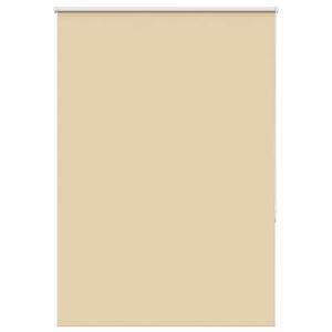 vidaXL Rullaverho Blackout Beige 110x130 cm Kankaan leveys 105,7 cm