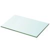 vidaXL Hyllypaneeli Kirkas Lasi 20x30 cm