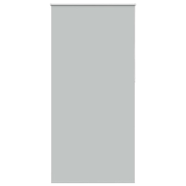 vidaXL Rullaverho Blackout vaalean harmaa 95x210 cm Kankaan leveys