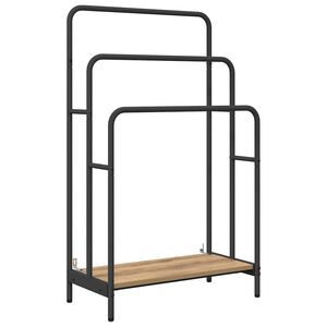 vidaXL Vaaterippsin Artisan tammi 60 x 30 x 100,5 cm Tekninen puu