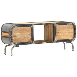 vidaXL TV-taso 110x30x42 cm t&auml;ysi mangopuu
