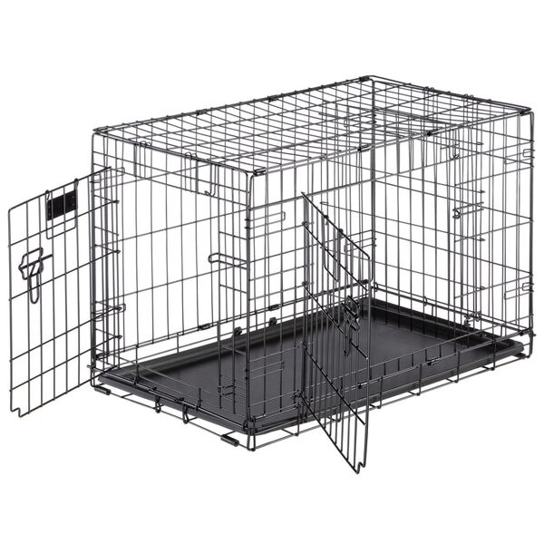Ferplast Koiranh&auml;kki Dog-Inn 75 77,4x48,5x54,6 cm harmaa