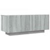 vidaXL TV-taso harmaa Sonoma 100x35x40 cm tekninen puu