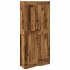 vidaXL Kaappi vanhaa puuta 82,5x30,5x185 cm tekninen puu