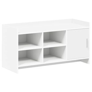 vidaXL Kenk&auml;kaappi ovella valkoinen 100 x 39,5 x 51 cm Tekninen puu