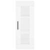 vidaXL Kaappi valkoinen 34,5x34x180 cm tekninen puu